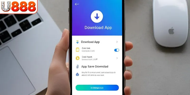 Cách tải app U888 về di động gọn gàng